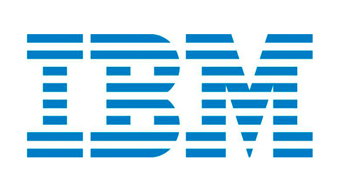 Синий логотип IBM